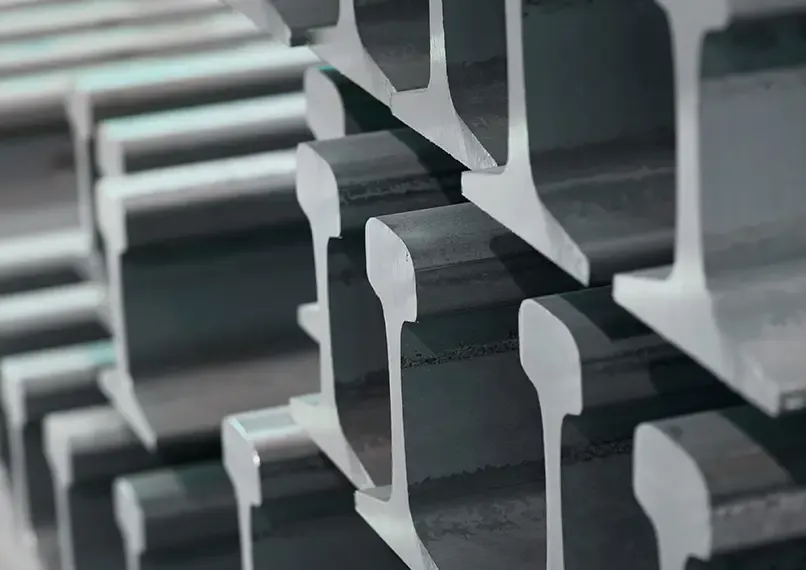 8kg ελαφρύ χαλύβδινο σιδηρόδρομο 6m πρότυπο