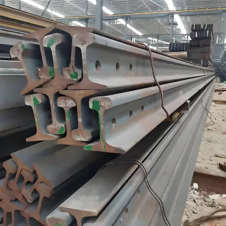 8m 12kg ελαφριά χαλύβδινη σιδηροτροχιά υψηλή ταχύτητα