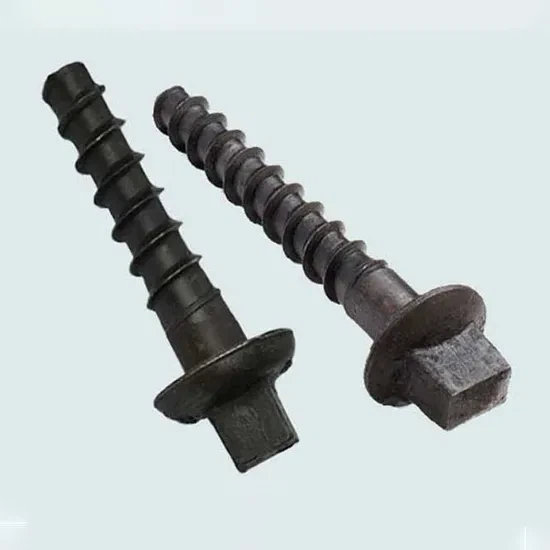 Carbon Steel Thread Spikes For Fixing Rail