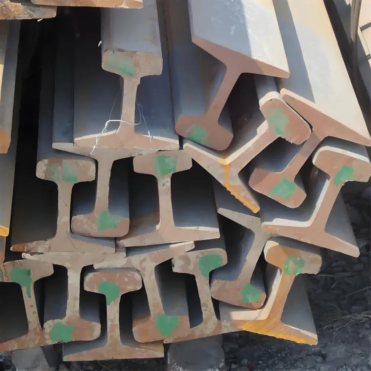 Κινεζικό πρότυπο GB βαριά χαλύβδινη σιδηροτροχιά 38kg