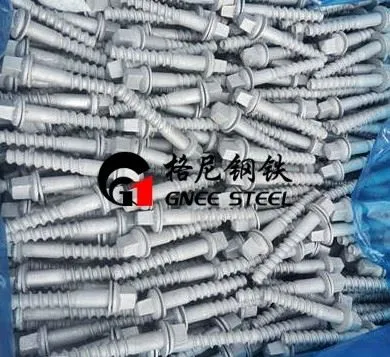 Ηλεκτρογαλβανισμένη ακίδα σιδηροδρόμων