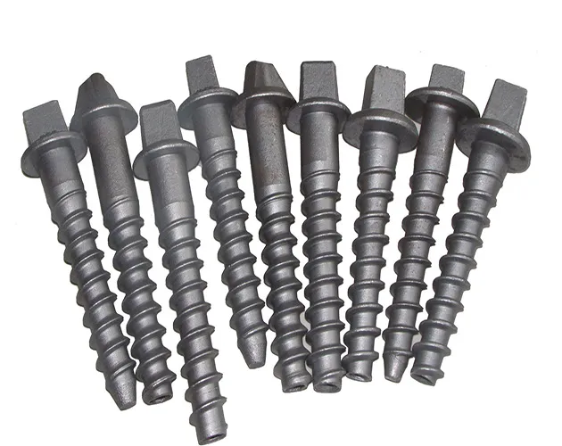 Rail Screw Spike Sleeper Railway Fasteners