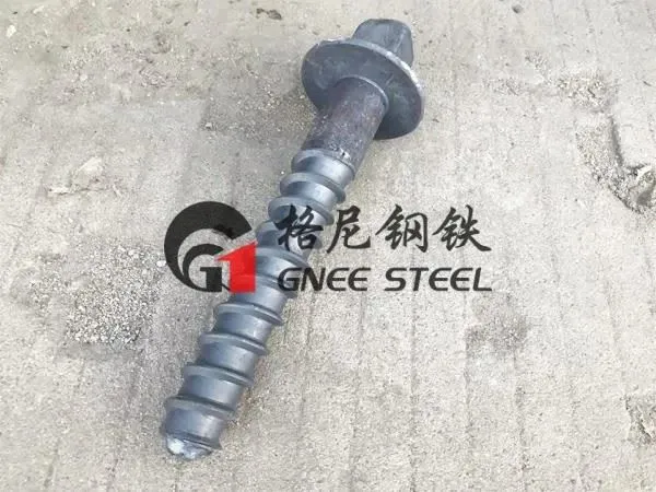 Αιχμές βιδών τετράγωνης κεφαλής Railway