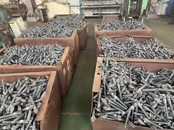 Ss Series Railway Screw Cone Spikes